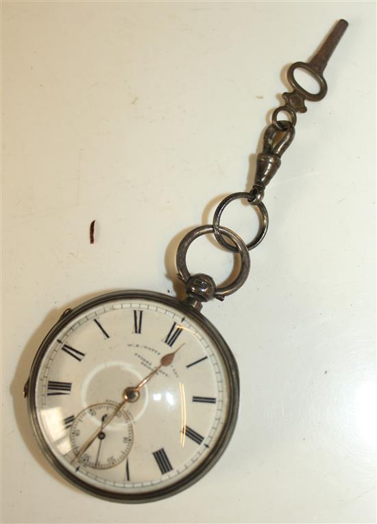 Silver pocket watch